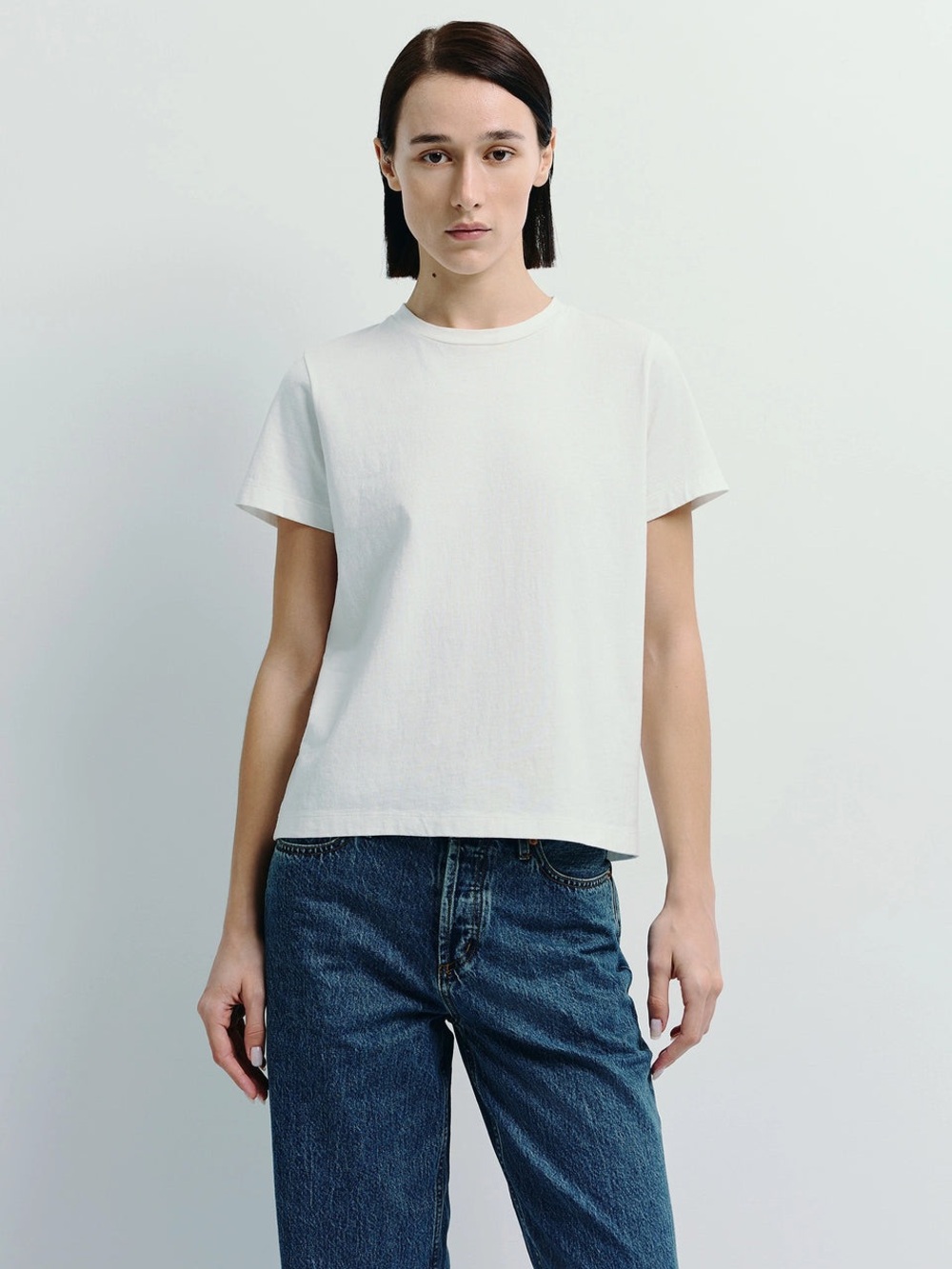 Rue Sophie Fay Crewneck Tee White XS